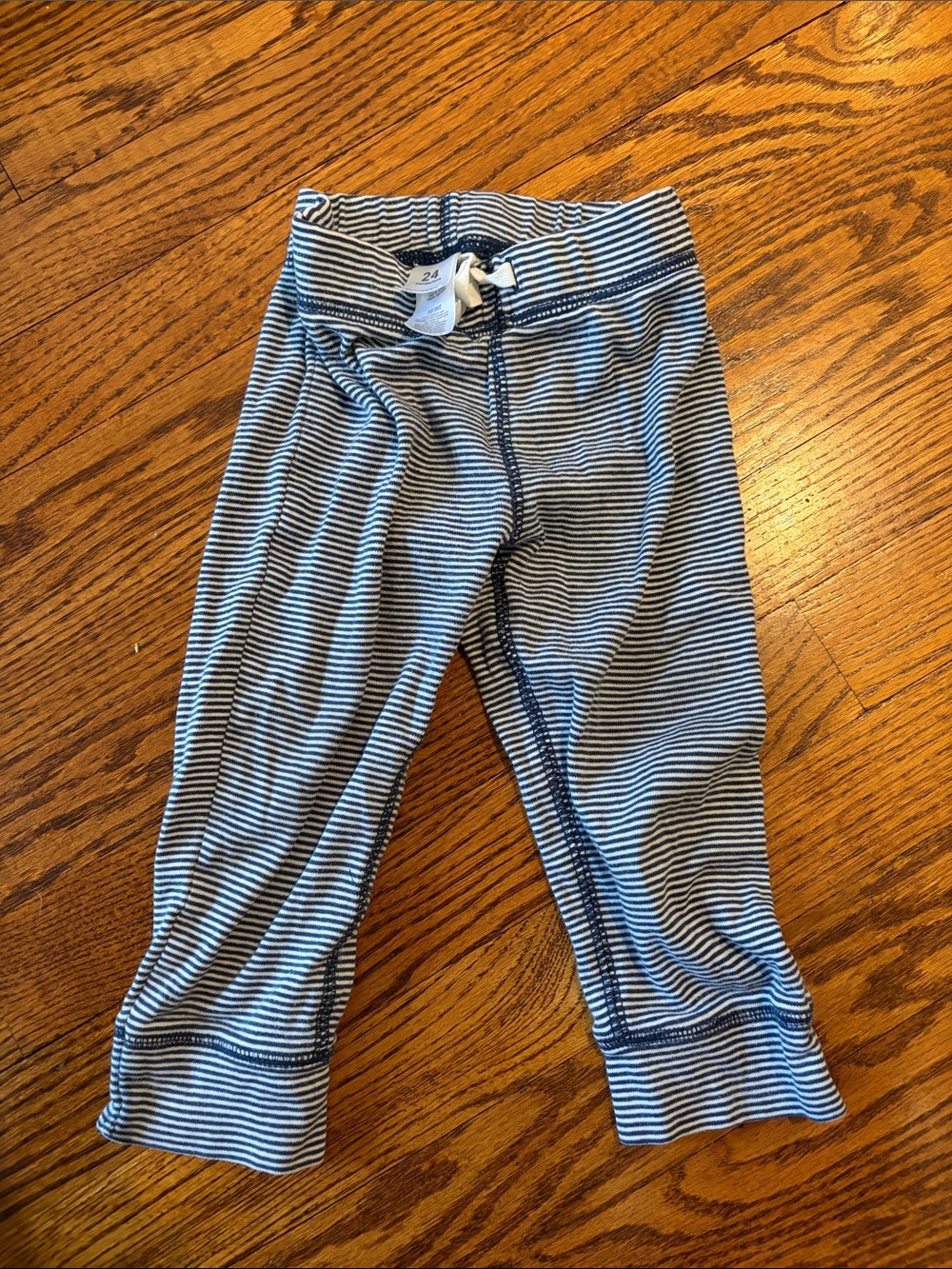Carter’s Striped Blue and White Kids Leggings -